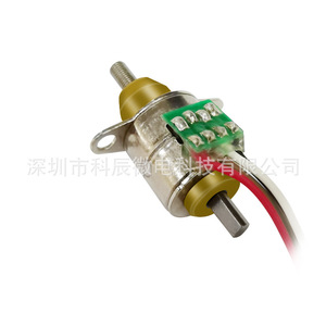 Moteur pas à pas miniature KC-10BY, diamètre 10 mm, mouvement linéaire, DC 36V, pour applications médicales, esthétiques, domotiques, certifié ROHS/CE, fixation par trou - Product Image 4