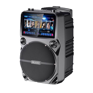 Système de karaoké portable avec écran tactile de 14 pouces, haut-parleur sur chariot avec <span class=keywords><strong>WIFI</strong></span> et vidéo - Product Image 1