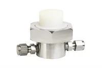 Analyseur de traces d'oxygène (0 - 1000 ppm) avec boîtiers KF40 et de régulation de débit - W1000