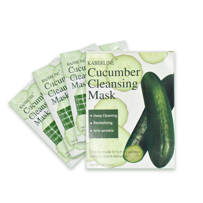 Masque concombre 5 pcs/boîte-exclusivité transfrontalière