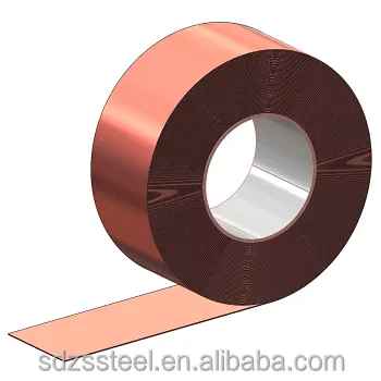 Copper Foil 0.1mm Copper Foil For Battery Copper Strip Coil Manufacturer