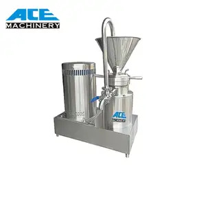 Peanut Butter Roasting And Grinding Machine Tahini Machine Cashew Nut Mill Colloid