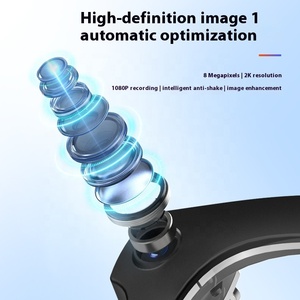 Lunettes Intelligentes Numériques V03 avec Caméra Vidéo, Traducteur, <span class=keywords><strong>Appel</strong></span> <span class=keywords><strong>T</strong></span>éléphonique, ChatGPT et Affichage - Product Image 3