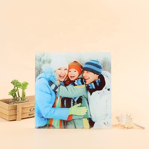 Mida BL-25 200*200*5mm Tự làm thăng hoa kính vuông khung ảnh khoảng trống nhà máy trực tiếp trang trí sử dụng Thăng hoa khung ảnh - Product Image 3