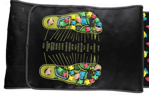Vente chaude tapis de Massage des pieds réflexologie réflexologie promenade route de pierre pour l'acupression Massage des pieds tapis d'acupuncture - Product Image 4