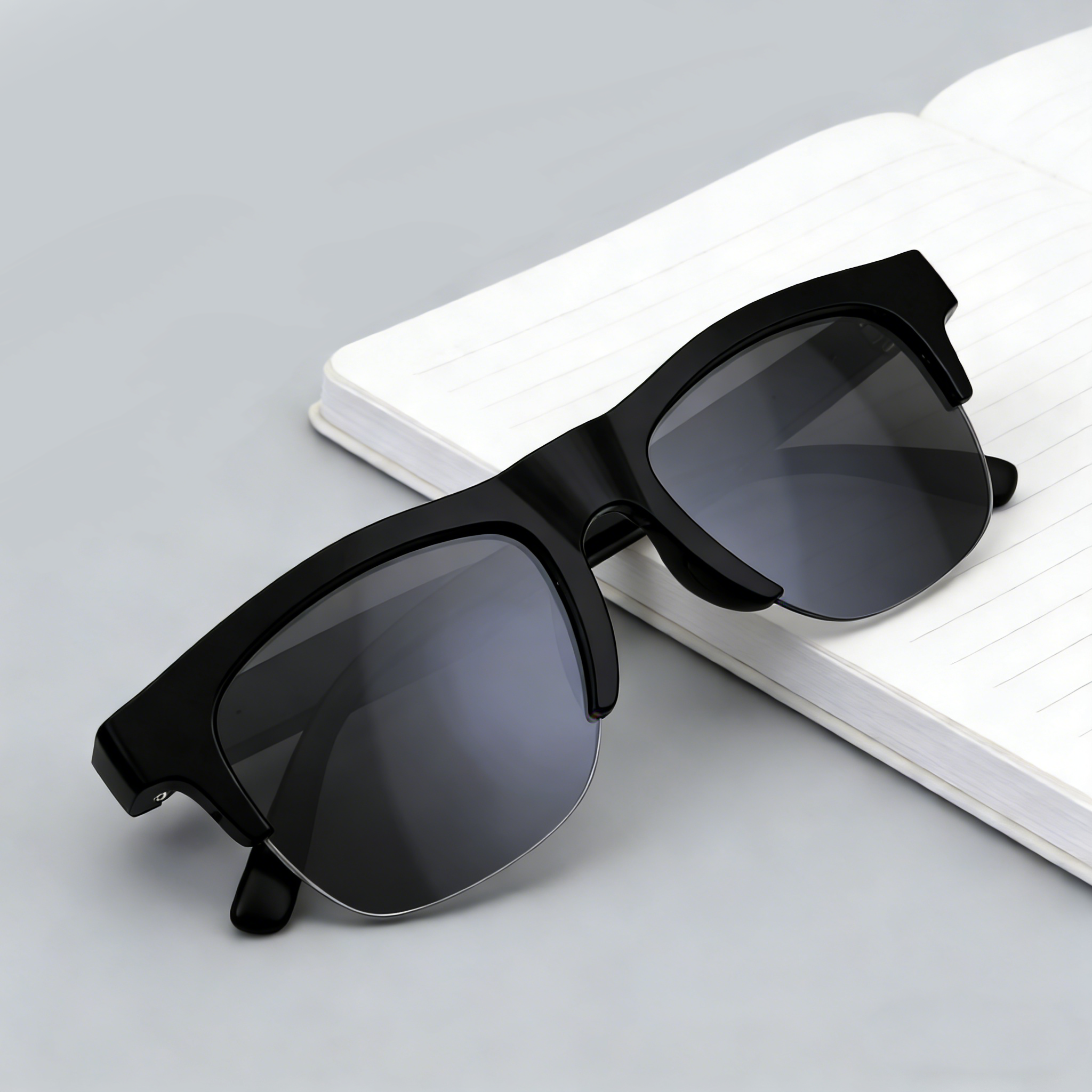 Touch Remote Control Photography Anti Ultraviolet Smart Wireless Anti-Blue Light Glasses Intelligent Ai Smart Sunglasses