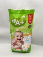 Europäische Qualitäts-Einwegwindeln mit CE-Zertifikat, USA-Zellstoff, Auslaufsicher, T-Form Höschenwindeln für Babys