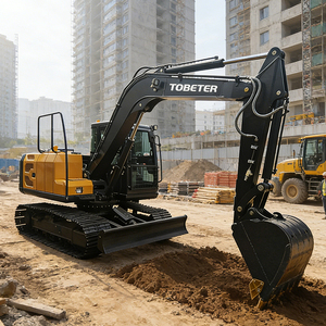 Escavatore Cingolato Cummins con PLC e Cuscinetti, Profondità di Scavo 40-150mm, Garanzia di 1 Anno per Lavori di Giardinaggio e Ristrutturazione - Product Image 6