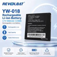 Batterie Li-ion rechargeable de remplacement pour terminal de paiement D230, neuve, Revolbat YW-018, 3,7 V, 3400 mAh