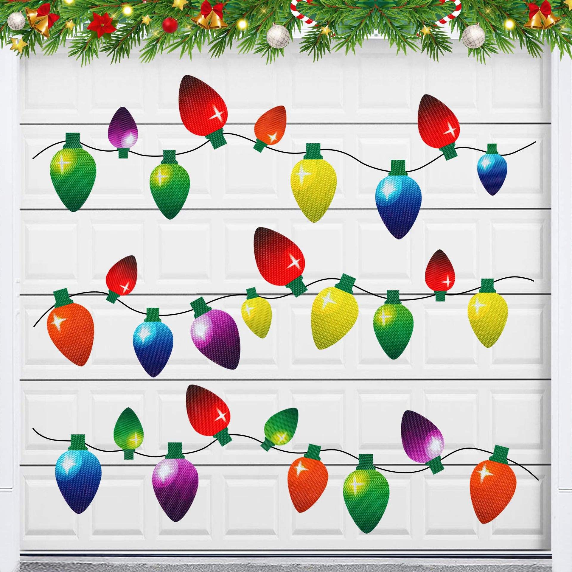 แม่เหล็กปรับแต่งหลอดไฟสะท้อนแสงรังผึ้ง 1