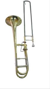 Trombón Tenor Bb/F con Válvula Thayer, Vara de Cuproníquel, Campana Hecha a Mano TT8518, Lacado Dorado para Músico Profesional - Product Image 4