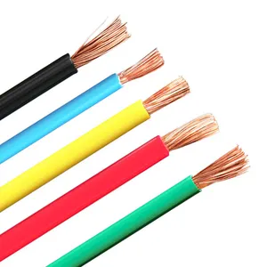 UL1429 22 AWG 24 AWG 26 AWG Irradiated PVC Hookup Wire Single Conductor Flexible Wire Electric Copper Cable