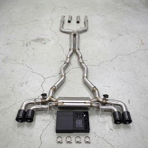 Système d'échappement BOSKA 1 Valvetronic Catback pour BMW M850 M850i G16 4.4TT 2020-2024 en acier inoxydable - Product Image 1
