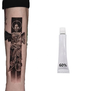Crème de Récupération Bio pour Tatouages – Formule Naturelle Blanche Contre les Rougeurs et Gonflements Post-Tatouage pour Encre de Tatouage - Product Image 3