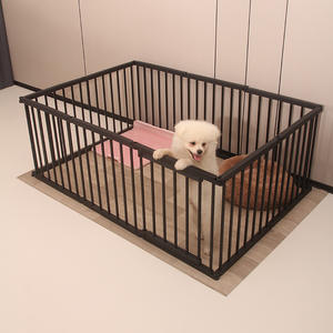 Indoor Teddy <span class=keywords><strong>Corgi</strong></span> Kennel <span class=keywords><strong>Cage</strong></span> recinzione staccabile in metallo recinzione per cani per animali domestici - Product Image 1