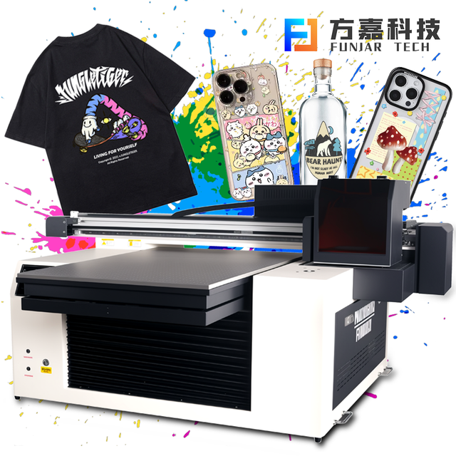 A1 6090 UV Flatbed Printer for Fabric Leather Textile and Customized Fashion Accessories Printing