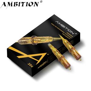 Ambition Glory - 20 Piezas de <span class=keywords><strong>Agujas</strong></span> <span class=keywords><strong>para</strong></span> Tatuaje Esterilizadas de Acero Inoxidable Médico 316 RL <span class=keywords><strong>RM</strong></span> M1 RS <span class=keywords><strong>para</strong></span> Arte Corporal y Maquillaje Permanente - Product Image 1