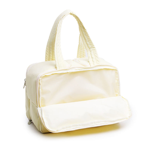 Bolsa de Viaje de Nailon con Cierre de Cremallera, Bolsa de Aseo Portátil, Set de Almacenamiento de Cosméticos, Bolsa de Gimnasio para Fin de Semana con Múltiples Aberturas - Product Image 2