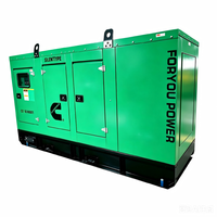 Schlüsselfertige Kraftwerksanlage 110 kVA 100 kVA Dieselgeneratorsystem kommerziell kurze Lieferzeit ISO8528 Einkaufszentrum-Notstromversorgung