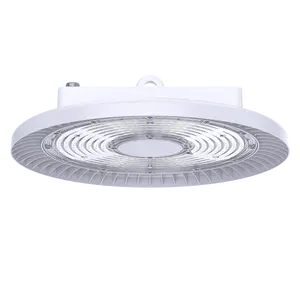 UFO high bay light with plug in sensor option white color 150w