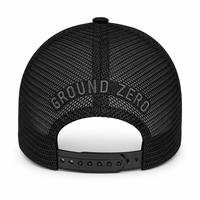 Gorra Trucker Personalizada con Parche de Bandera de EE. UU., Estilo 5 Paneles, Malla Trasera, Cierre a Presión, para Playa, Aire Libre, Moda Unisex