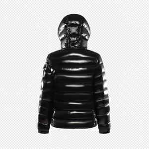 Veste d'<span class=keywords><strong>hiver</strong></span> en duvet noir imperméable à capuche pour <span class=keywords><strong>femme</strong></span>, <span class=keywords><strong>doudoune</strong></span> matelassée, manteau chaud et décontracté, nouvelle collection <span class=keywords><strong>2022</strong></span> - Product Image 2