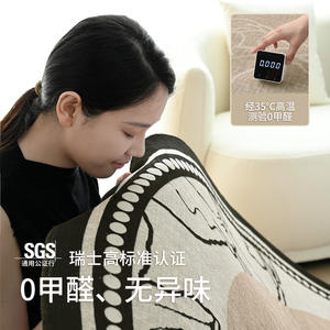 พรมปูพื้นลายดอกไม้ Nova Home รูปทรงแปลกตา ทนต่อคราบสกปรก ซักได้ ผลิตจากเส้นใยโพลีเอสเตอร์ รุ่นใหม่ปี 2025 สำหรับห้องนั่งเล่นและห้องนอน - Product Image 4