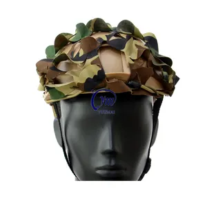 户外狩猎迷彩防晒霜防撕裂快速3D头盔罩