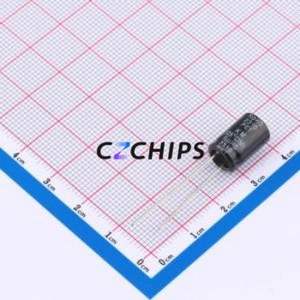 12uF400V8x13KM ตัวเก็บประจุอลูมิเนียมอิเล็กโทรไลติกผ่านรู D8xL13mm 90mA-120Hz 12uF 20% 400V - Product Image 2