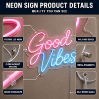 Enseigne LED néon acrylique personnalisée, multicolores, décoration gaming pour chambres de garçons et adolescents, utilisation en ateliers de réparation automobile, étanche IP65