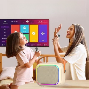 P3c-Reproductor de karaoke con <span class=keywords><strong>canciones</strong></span> K para bailar <span class=keywords><strong>en</strong></span> interiores y exteriores, máquina Ktv, altavoz de música de audio inalámbrico con micrófono - Product Image 6