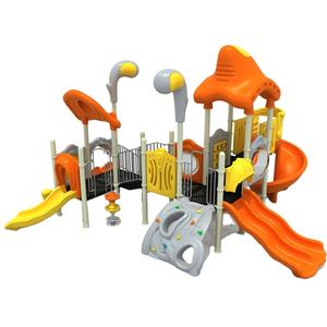 Toboggan d'équipement de terrain de jeux extérieur pour enfants d'usine chinoise sur <span class=keywords><strong>parc</strong></span>/école/bâtiment style forêt - Product Image 5