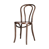 Ensemble de table et de chaises rondes en bois pour restaurant, design personnalisé pas cher pour café