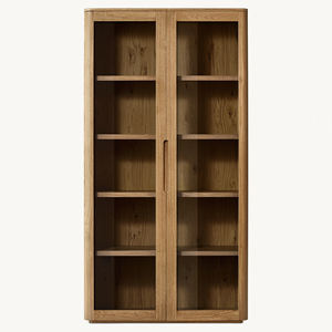 Muebles de Madera Maciza de Diseño de Lujo para Cocina, Bar, Sala de Estar, Vitrina de Exhibición, Gabinetes de Almacenamiento para Salón - Product Image 5