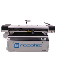 Machine de découpe laser CO2 Robotec 80-300W pour acrylique et bois, type portique 1300x900mm, graveur CNC, commande Ruida, refroidissement par eau