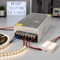 Meilleur prix 24V 10A alimentation à découpage 240W Led puissance 10A Led pilote pour bandes Led