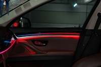 Luz Ambiental Cardoo para BMW Serie 5 F10 F18 RHD 2011-2017, Kit de Iluminación Ambiental LED Dinámico para el Interior del Automóvil