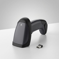 Lecteur de codes-barres 1D sans fil portable, adapté aux commerces de proximité et aux colis express