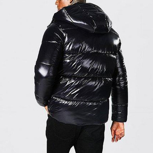 Giacca a vento da <span class=keywords><strong>uomo</strong></span> personalizzata di alta qualità trapuntata giacca a bolle invernali da <span class=keywords><strong>uomo</strong></span> piumino con cappuccio - Product Image 2