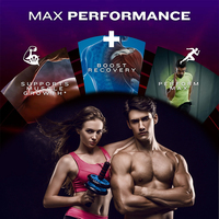 Gummies personnalisées à marque privée BCAA & Protéines Créatine 3-en-1 pour la récupération post-entraînement et la réparation musculaire Nutrition sportive