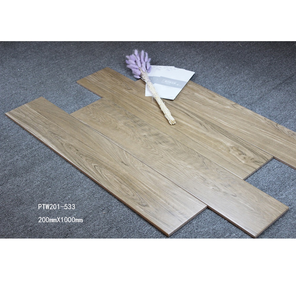 15x80 Glazed Wood Texture Floor  Ceramic Tiles Sticker