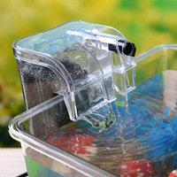 Mini filtre d'aquarium à suspendre au dos, design cascade, filtre externe pour filtration, aération et circulation de l'eau dans les aquariums