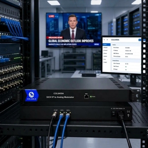Système de passerelle IP de diffusion en continu DP601 pour <span class=keywords><strong>IPTV</strong></span>, pour sites multiples à distance, système de télévision numérique ISDB-T, système analogique CATV NTSC - Product Image 4