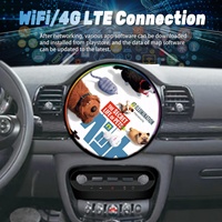 Android 11,8 pouces pour BMW Mini One F55 Cooper F56 Clubman F54 2014-2020 Navigation GPS Lecteur multimédia Carplay Stéréo Autoradio