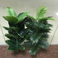 Palmiers Artificiels de 90 cm à 23 Feuilles, Plantes de Bananier pour Décoration Maison et Centre Commercial
