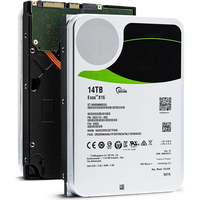 Disco Duro Empresarial Exos X16 ST14000NM003G de 14 TB, 7200 RPM, 256 MB, 3.5 Pulgadas, Interno