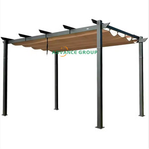 <span class=keywords><strong>Pérgola</strong></span> Retráctil Automática Personalizada, Resistente al Sol y a la Lluvia, <span class=keywords><strong>Toldo</strong></span> Deslizante para Porche, Cubierta Plegable para Patio, Sistema de Techo - Product Image 1