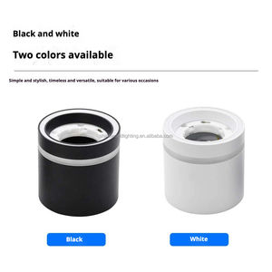 Moderno antideslumbrante Hotel <span class=keywords><strong>Spot</strong></span> Light Gx53 Downlight ajustable Lámpara LED de aluminio montada en superficie - Product Image 5