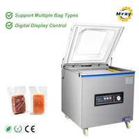 Machine d'emballage sous vide à grande aspiration, commerciale, directe usine, scelleuse sous vide automatique personnalisée, qualité alimentaire pour PME