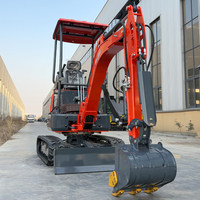 Mini-excavatrice tout-terrain de qualité supérieure pour le dragage des étangs à poissons, la remise en état des terrasses et la transplantation de semis